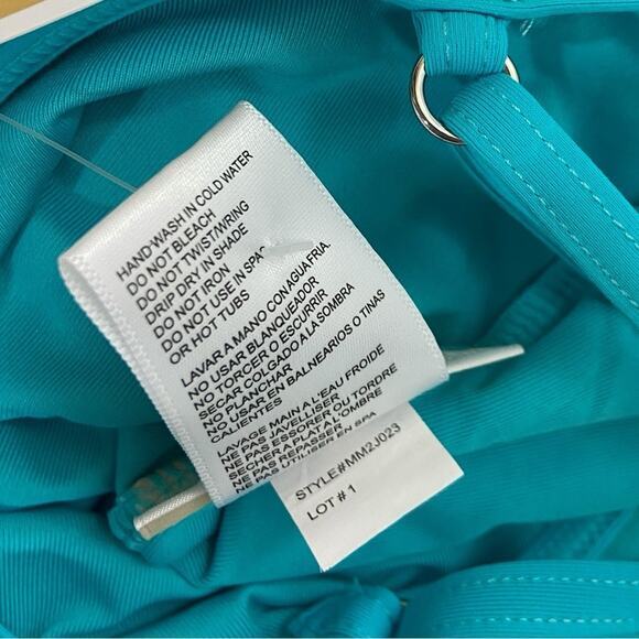 MICHAEL KORS $148 Underwire One Piece Swimsuit Solids 6 S‎ - Picture 6 of 7